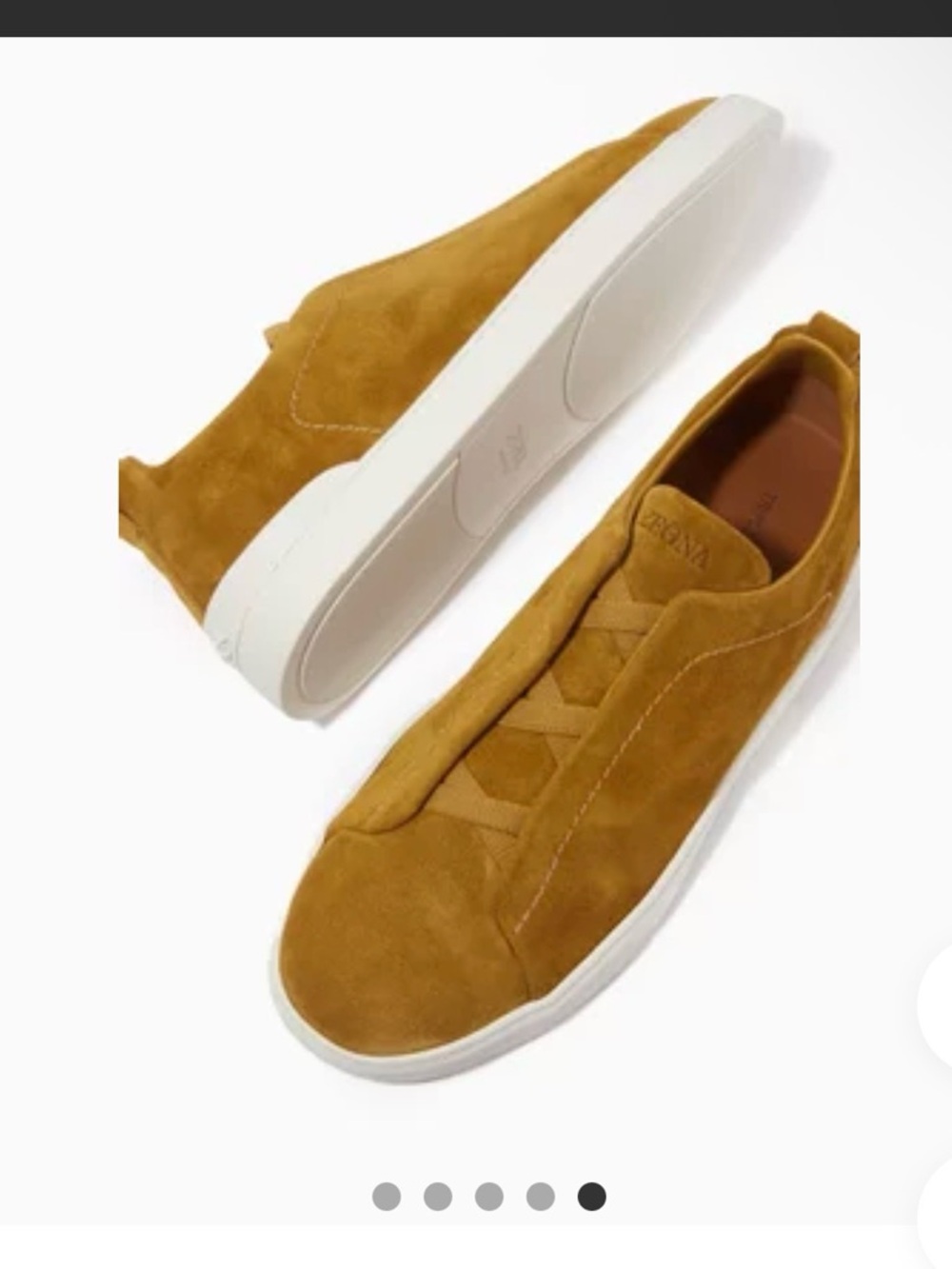 ZEGNA Triple Stitch™ Sneakers in Suede size 9.5